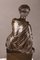 Estatua de Suzanne de bronce de finales del siglo XIX de Eugene-Antoine Aizelin, Imagen 7