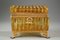 Early 19th-Century French Amber Colored Cut Crystal Box, Image 4