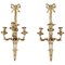 Large Louis XVI Style Wall Sconces, Set of 2 1