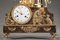 19th-Century Empire Ormolu Mantel Clock, Image 3