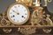 19th-Century Empire Ormolu Mantel Clock, Image 4