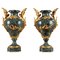 Late 19th Century Vases in Marble and Gilt Bronze, Set of 2 1