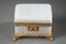 Early 19th Century Charles X White Opaline Jewelry Box 6