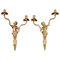 19th-Century Napoleon III Ormolu Sconces, Set of 2 1