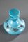 Charles X Blaue Parfümflasche aus Opalglas 2