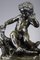 Bronzeskulptur, von einem Krebs eingeklemmtes Kind im Stil von Jean-Baptiste Pigalle 9