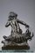 Bronzeskulptur, von einem Krebs eingeklemmtes Kind im Stil von Jean-Baptiste Pigalle 6