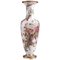 19th-Century Opaline Vase with Flowers, Image 1