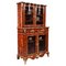 Louis XV Style Vitrine with Marquetry Decoration 1