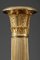 Restoration Kerzenhalter aus vergoldeter Bronze, 2er Set 7