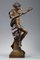 Escultura Pro Merito de bronce de Emile-Louis Picault, Imagen 4