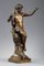 Bronze Pro Merito Skulptur von Emile-Louis Picault 3