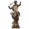Bronze Pro Merito Skulptur von Emile-Louis Picault 1