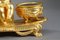 Louis XVI Style Gilt Bronze L'Amour Timbalier Inkwell 13