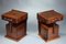 Bedside Tables in Macassar Ebony Veneer, Set of 2 4