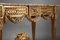 Louis XVI Style Gilded and Carved Wood Console 9