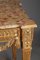 Louis XVI Style Gilded and Carved Wood Console 15