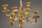 Rocaille Style Candelabras in Gilt Bronze, Image 7