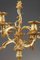 Candelabros estilo Rocaille de bronce dorado, Imagen 8