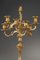 Rocaille Kerzenständer aus Vergoldeter Bronze 5