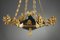 Restoration Period Bronze Chandelier, Image 4