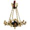 Restoration Period Bronze Chandelier 1