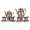 Charles X Style Paris Porcelain Coffee Service, Set of 10 1