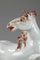 Chevaux en Porcelaine à Monture Dorée par Samson Manufactory, Set de 2 6