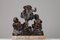 Amorini che suonano musica, fine XIX secolo, gruppo scultoreo in bronzo, Immagine 5