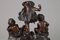 Amorini che suonano musica, fine XIX secolo, gruppo scultoreo in bronzo, Immagine 8