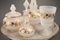 Mid-19th Century White Opaline Water Service, Set of 5 3