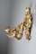 Applique a due luci Luigi XV in legno dorato, XVIII secolo, set di 2, Immagine 5