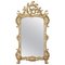 Espejo de madera dorada estilo barroco, Imagen 1