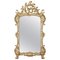 Miroir Style Baroque en Bois Doré 1