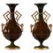 Charles X Lithyalin Vases, Set of 2 1
