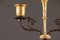Early 19th Century Candelabras in Gilded and Patinated Bronze, Set of 2, Image 6