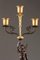 Early 19th Century Candelabras in Gilded and Patinated Bronze, Set of 2, Image 5
