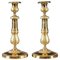 Ormolu Candlesticks with Palmettes and Flowers, Set of 2, Image 1