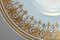 Charles X Schale aus Opalglas mit Dekoration von Desvignes 4