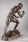 Bronze Statuettes Two Boxers by Jef Lambeaux, Set of 2 7