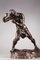 Statuettes Deux Boxers en Bronze par Jef Lambeaux, Set de 2 12