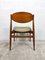 Teak Chairs by Leonardo Flowers for Isa 1960s, Set of 6, Image 5