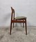 Teak Chairs by Leonardo Flowers for Isa 1960s, Set of 6 4