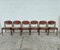Teak Chairs by Leonardo Flowers for Isa 1960s, Set of 6 3