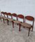 Teak Chairs by Leonardo Flowers for Isa 1960s, Set of 6 2