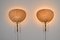 Uchiwa Wall Lamps by Ingo Maurer for M Design, 1970s , Set of 2 2