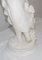 Large Young Girl with Basket of Flowers Alabaster Sculpture, 1900 15