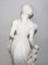 Large Young Girl with Basket of Flowers Alabaster Sculpture, 1900 17