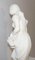 Large Young Girl with Basket of Flowers Alabaster Sculpture, 1900, Image 14