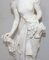 Großes junges Mädchen mit Korb mit Blumen Alabaster Skulptur, 1900 7